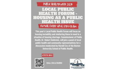 April 5 Local Public Health Forum: Housing as a Public Health Issue